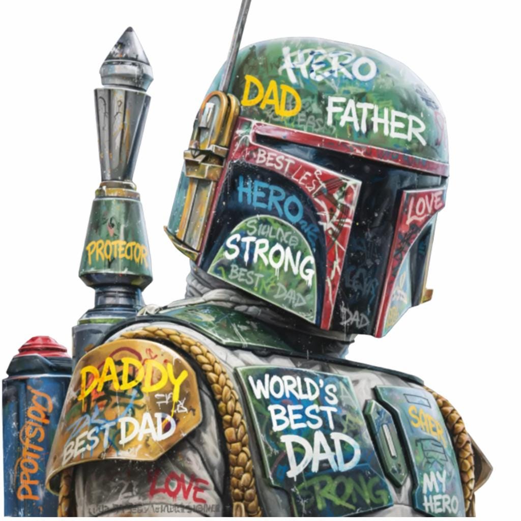 Father's Day Boba Fett Mug – Dad Hero Protector
