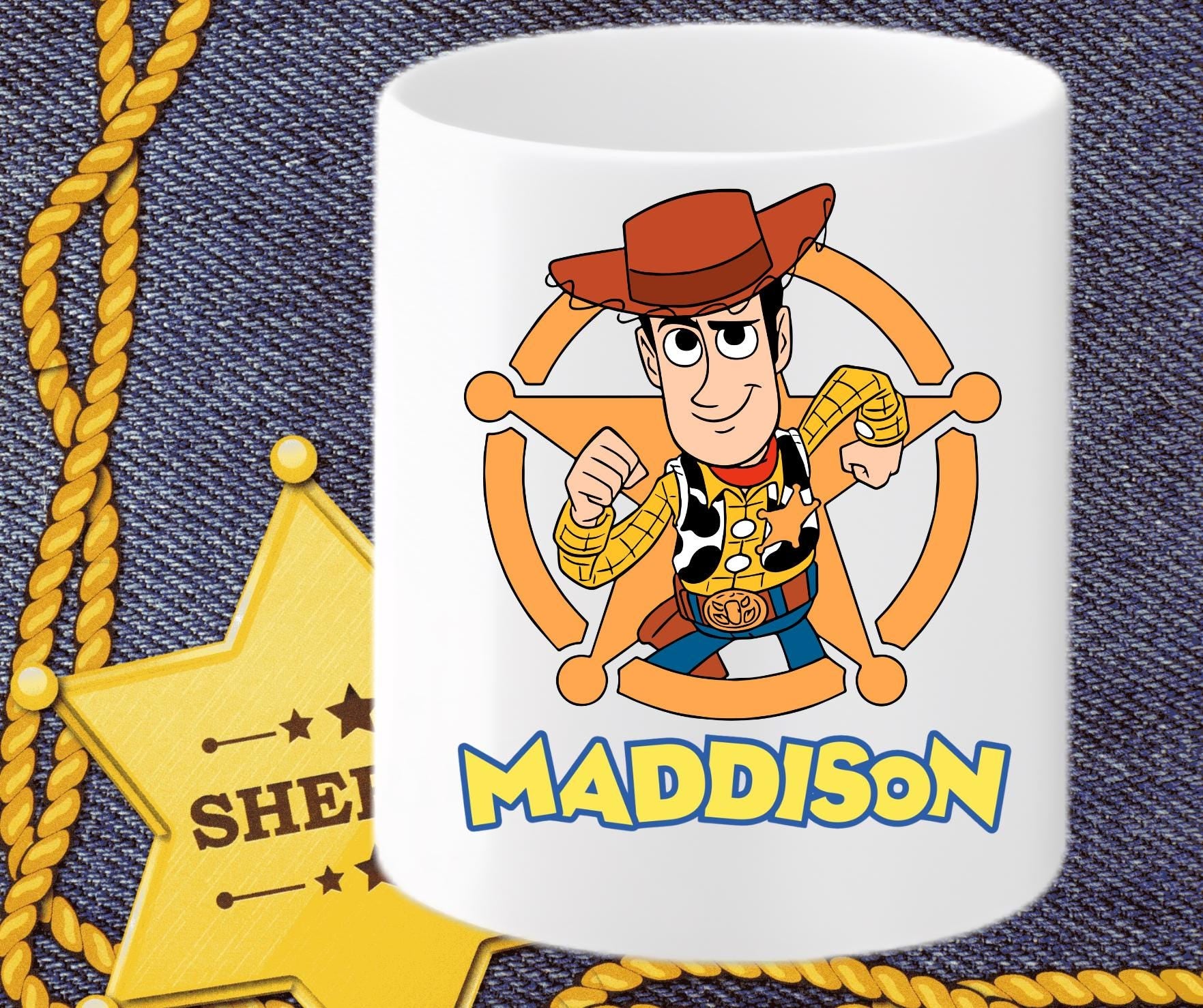 Personalised Toy Story Pencil Pot – Jessie and Bullseye Desk Tidy