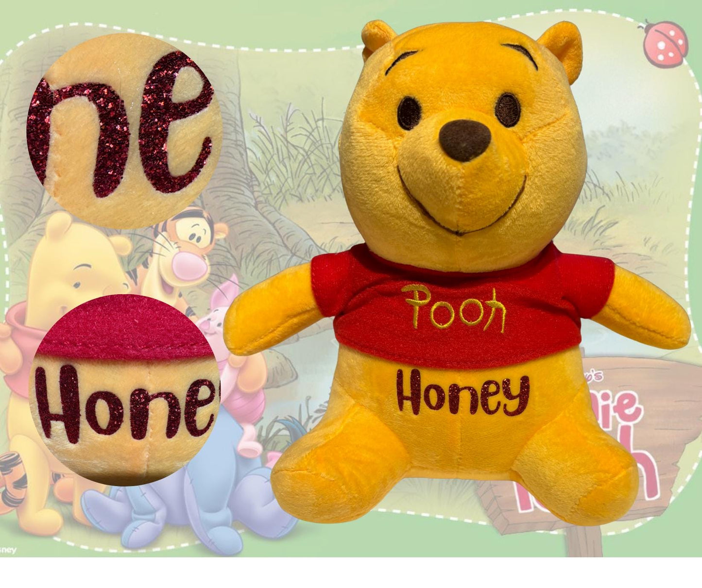 Winnie the Pooh Personalised Plushie