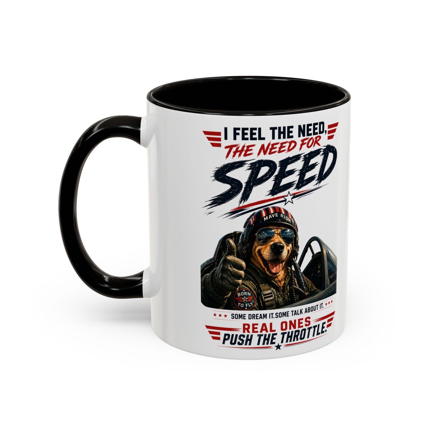 Movie quote mug, Top Gun inspired coffee cup, Need for Speed, aviation lover gift, pilot humor, military style, office mug,
