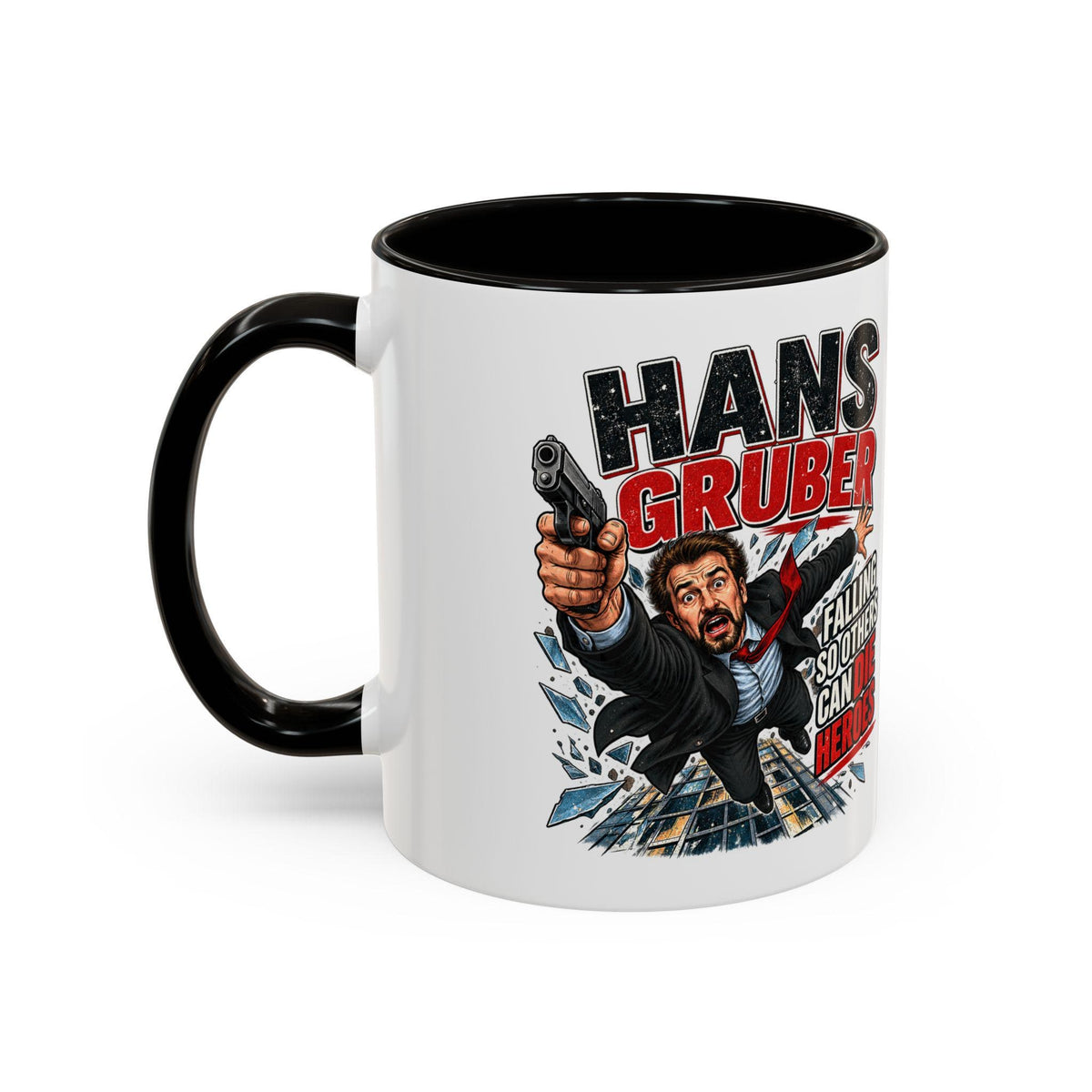 Nakatomi Christmas Mug, Die Hard Holiday Mug, Nakatomi Plaza Mug, Christmas Party Gift, Festive Movie Quote Mug, Unique Xmas Coffee Cup