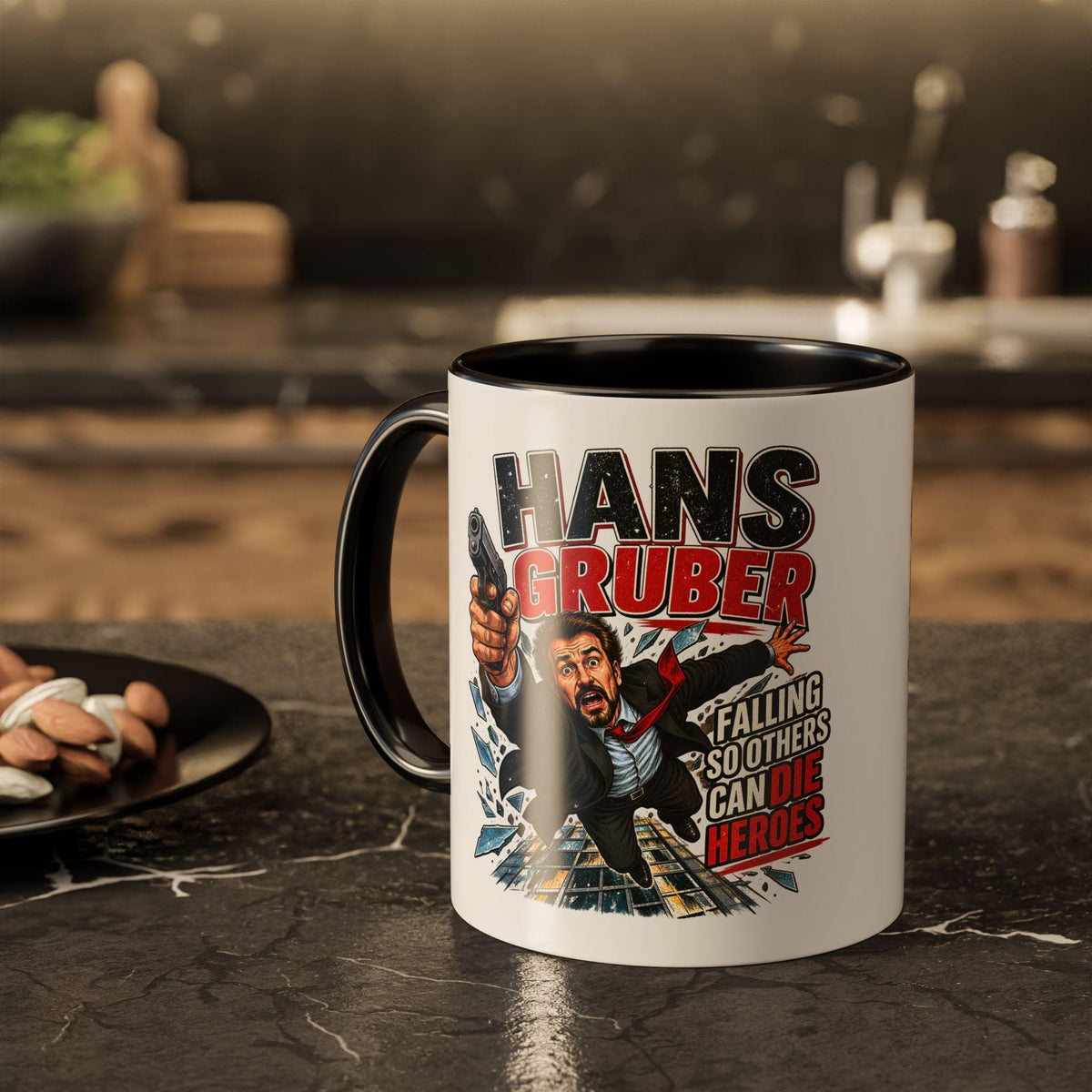Nakatomi Christmas Mug, Die Hard Holiday Mug, Nakatomi Plaza Mug, Christmas Party Gift, Festive Movie Quote Mug, Unique Xmas Coffee Cup
