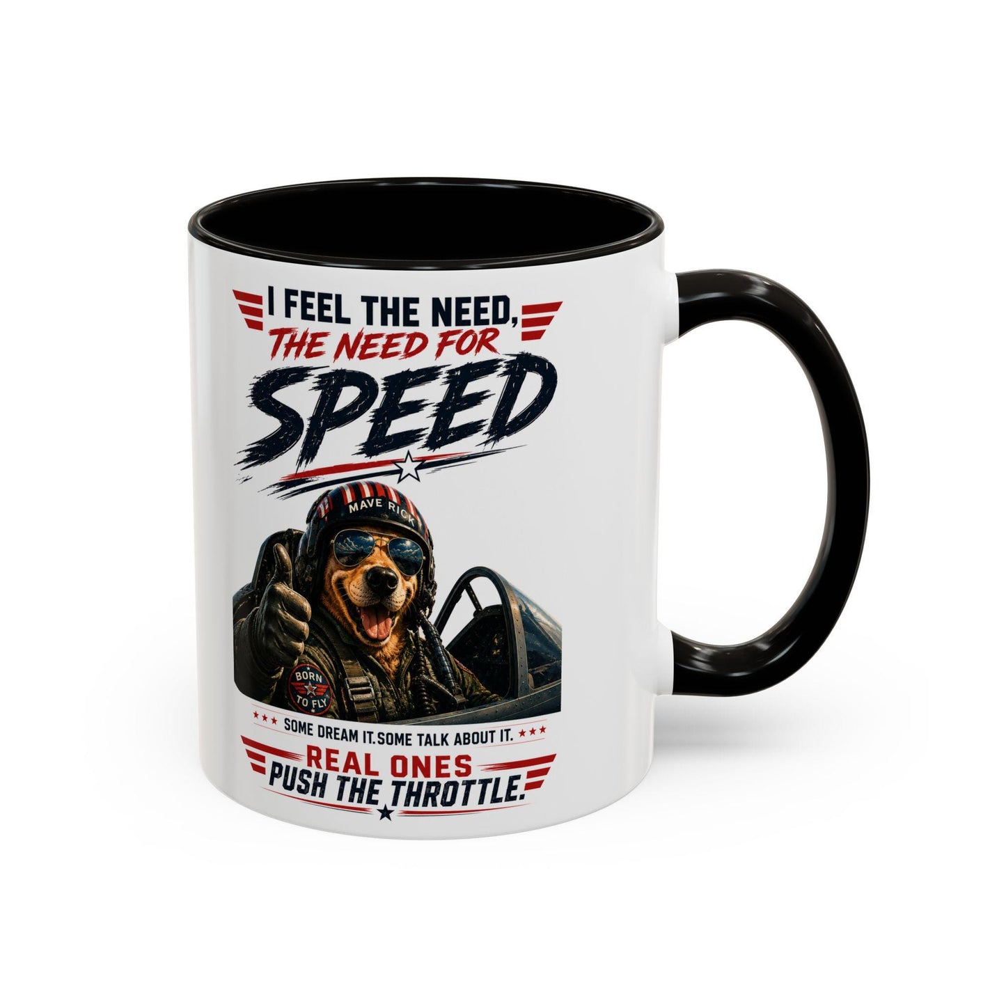 Movie quote mug, Top Gun inspired coffee cup, Need for Speed, aviation lover gift, pilot humor, military style, office mug,