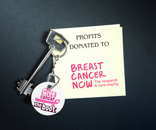 Charity Key Tag (Breast Cancer)