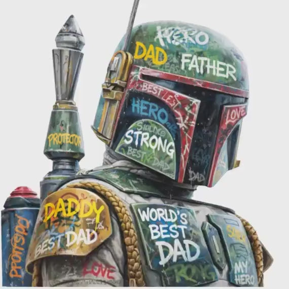 Father's Day Boba Fett Mug – Dad Hero Protector